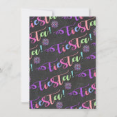 メキシカンフィエスタ フラワーマンダラ リハーサルディナー 招待状 (裏面)