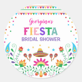 メキシカンフィエスタ ブライダルシャワーパーティー 装飾 ラウンドシール