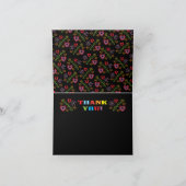 メキシカンフィエスタ ペペル ピカド ありがとう ノートカード (内部)