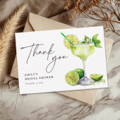 メキシカンフィエスタ マルガリータ ブライダルシャワー サンキューカード