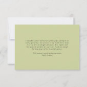 メキシカンフィエスタ マルガリータ ブライダルシャワー サンキューカード (裏面)