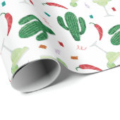 メキシカンフィエスタ、マルガリータ、唐辛子 ラッピングペーパー (ロールコーナー)