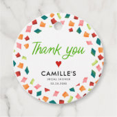 メキシカンフィエスタ 感謝の気持ち タグ (正面)