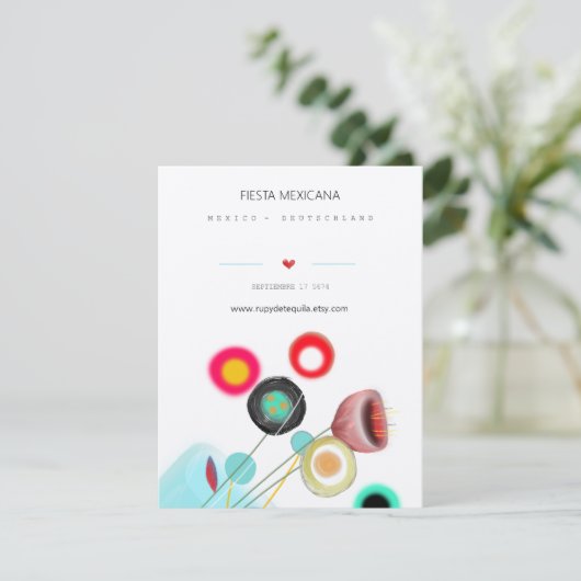 メキシカンフィエスタ 招待状 (スタンド正面)