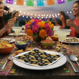 メキシカンフィエスタ & 死者の日 スタンダードカクテルナプキン