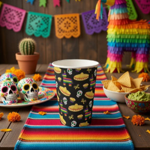 メキシカンフィエスタ & 死者の日 紙コップ