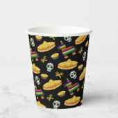 メキシカンフィエスタ & 死者の日 紙コップ (裏面)