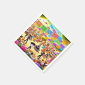 メキシカンフェスタ スタンダードカクテルナプキン (角)