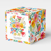 メキシカンブライトフローラフェスタ誕生日 フェイバーボックス (正面サイド)