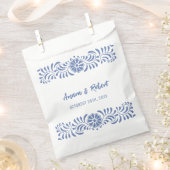 メキシカンブルータラベラ フェイバーバッグ (クリップ留めされた状態)