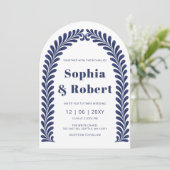 メキシカンブルータラ結婚ベラ 招待状 (スタンド正面)