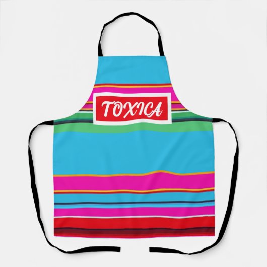 メキシカンプリントToxicaエプロン エプロン (正面)
