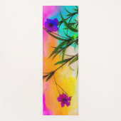 メキシカンペチュニアラブカラー ヨガマット (正面)