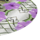 メキシカンペチュニア及び格子細工 カッティングボード (角)