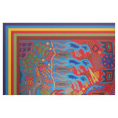 メキシカンホル絵を描ヤーンデザイン ファブリック (ファットクウォーター)