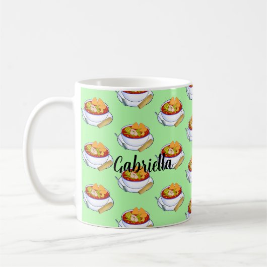 メキシカンポゾールロジョデポロ コーヒーマグカップ (左)