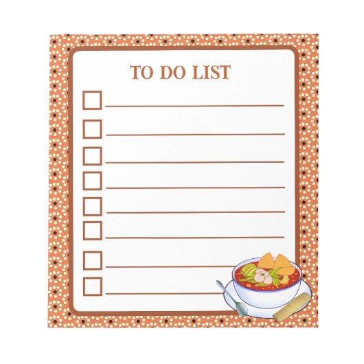 メキシカンポゾールロジョデポロ ノートパッド (正面)