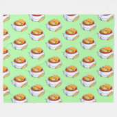 メキシカンポゾールロジョデポロ フリースブランケット (正面(横))