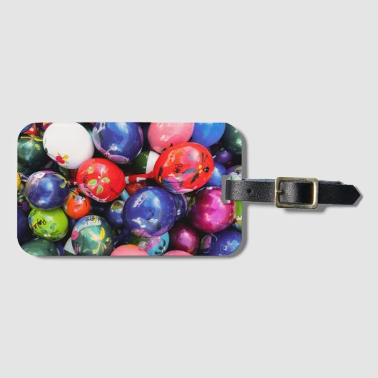 メキシカンマラカス ラゲッジタグ (正面横)