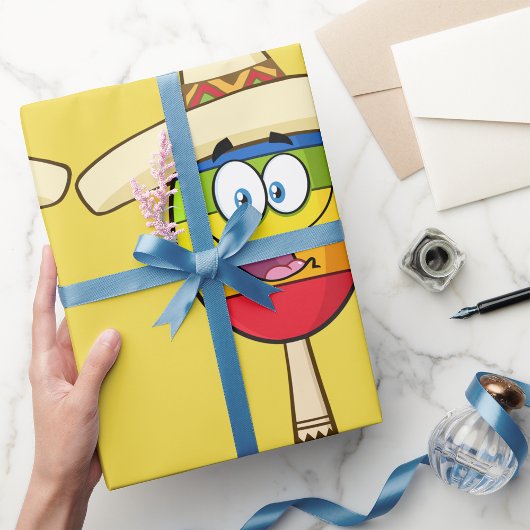 メキシカンマラカラッピング紙 ラッピングペーパー