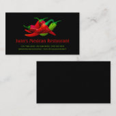 メキシカンレストランホットペッパーカスタム 名刺 (正面/裏面)