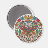 メキシカンワシとスカル磁石 マグネット (正面/裏面)