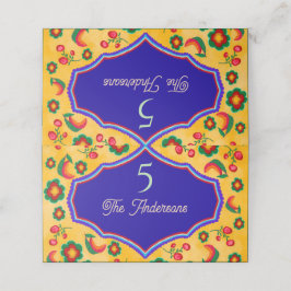 メキシカン結婚イエロー プレイスカード