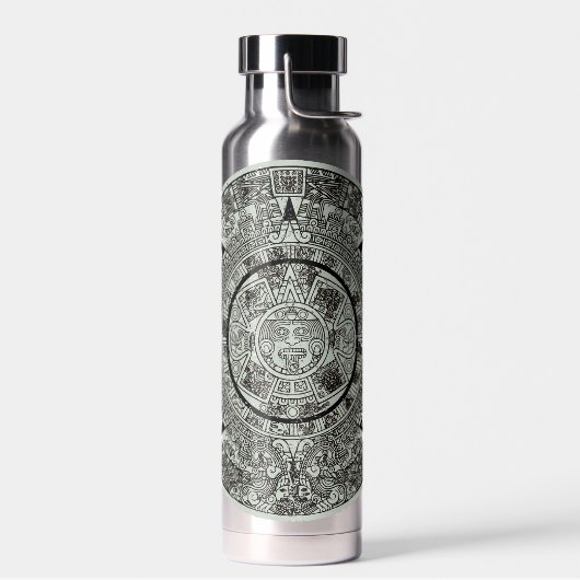メキシカン+アステカ太陽石マヤ暦 1 ウォーターボトル (左面)