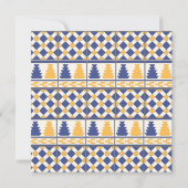 メキシカン タレヴェラ デザイン ブライダル シャワー 招待状 (裏面)