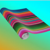 メキシカン ブラケット フィエスタ ストライプ カラフル サラペ ラッピングペーパー