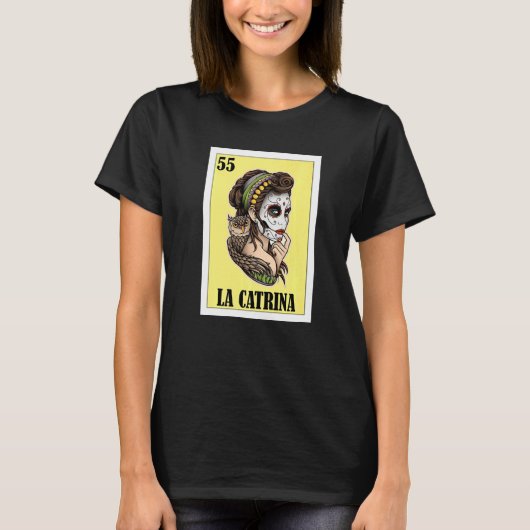 メキシカン ラ・カトリーナ Tシャツ (正面)