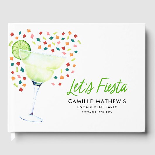 メキシカン Let's Fiesta 結婚式前パーティー ゲストブック (正面)