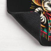 メキシカンLet's Fiesta Sombrero Cat Cinco De Mayo Fu マウスパッド (コーナー)