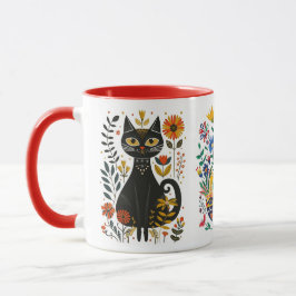 メキシカーナ猫とブーケ, マグカップ