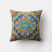 メキシクールコのパターン愛好家 クッション (裏面)