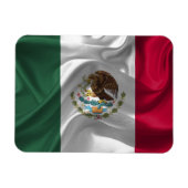 メキシクールコ国旗のデザイン マグネット (横)