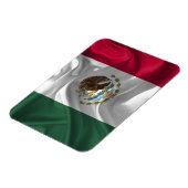 メキシクールコ国旗のデザイン マグネット (左側)
