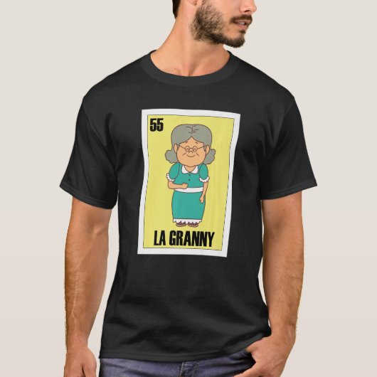 メキシコおばあちゃんラグラニー Tシャツ (正面)