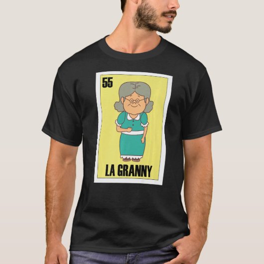 メキシコおばあちゃんラグラニー Tシャツ (正面)