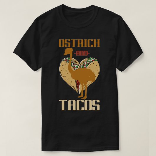 メキシコおもしろいのタコの贈り物はダチョウ Tシャツ (デザイン正面)
