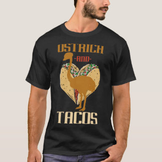 メキシコおもしろいのタコの贈り物はダチョウ Tシャツ