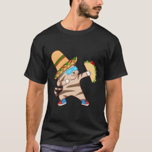 メキシコおもしろいのタコキャットフード幅広くかわいいSomb Tシャツ