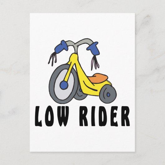 メキシコおもしろいの低騎乗者 ポストカード (正面)