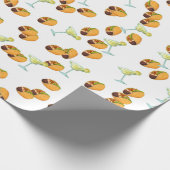 メキシコおもしろいマルガリタコ火曜日 ラッピングペーパー (角)