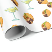 メキシコおもしろいマルガリタコ火曜日 ラッピングペーパー (ロールコーナー)