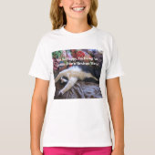 メキシコおもしろいンの波に乗ってかわいいタキシード猫引用文 Tシャツ (正面)