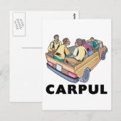 メキシコおもしろいンカルプル ポストカード (正面/裏面)