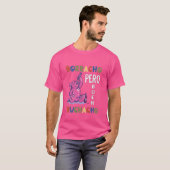 メキシコおもしろいンベアデザイン- Borracho pero Buen Muc Tシャツ (正面フル)