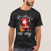 メキシコおもしろい・サンタ・クリスマス・フェリズ・ナビダッド・メキシコ Tシャツ (正面)
