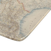 メキシコおよびテキサス州の地図 カッティングボード (角)